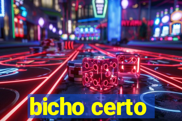 bicho certo